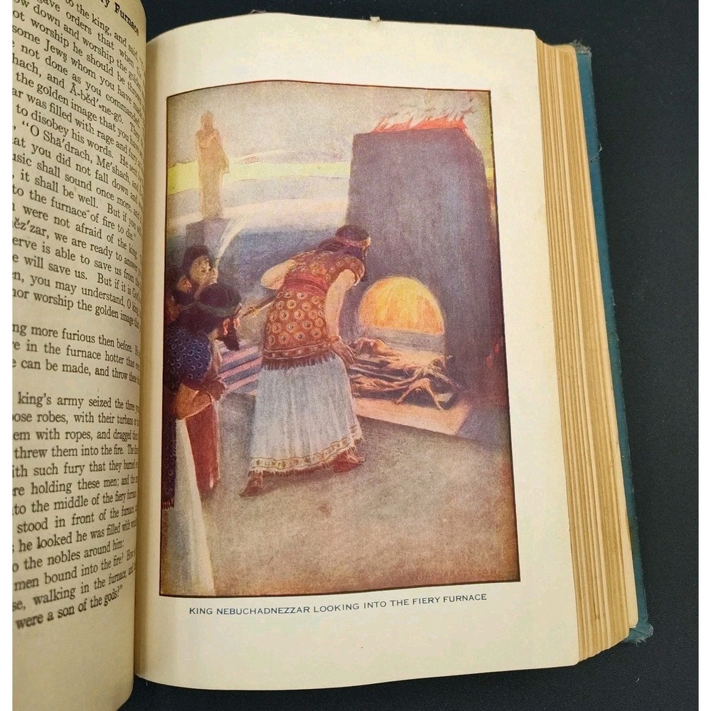 ANTIQUE Hurlbut's Story of the Bible Book 1904 Edition Stories 📸SEE📏📸 - Picture 9 of 16